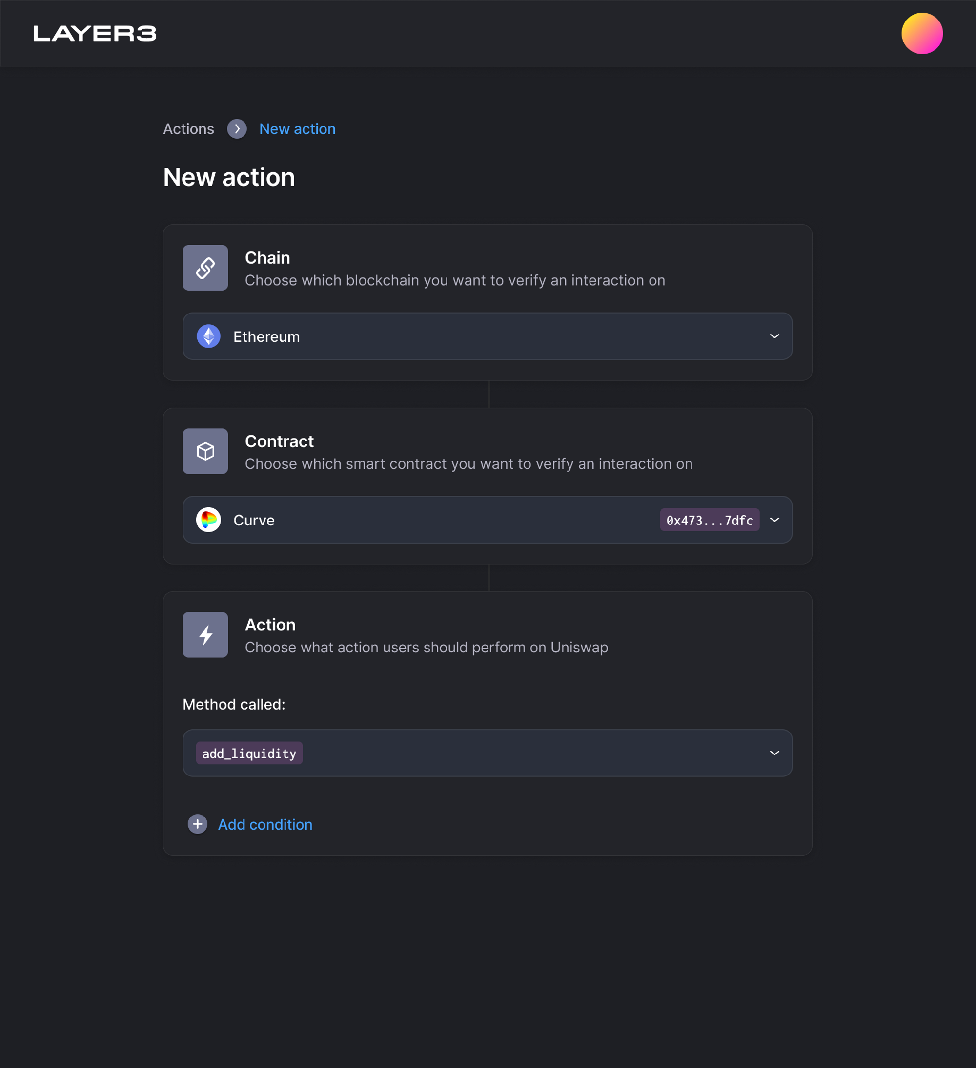 Build a Quest in our Quest builder…