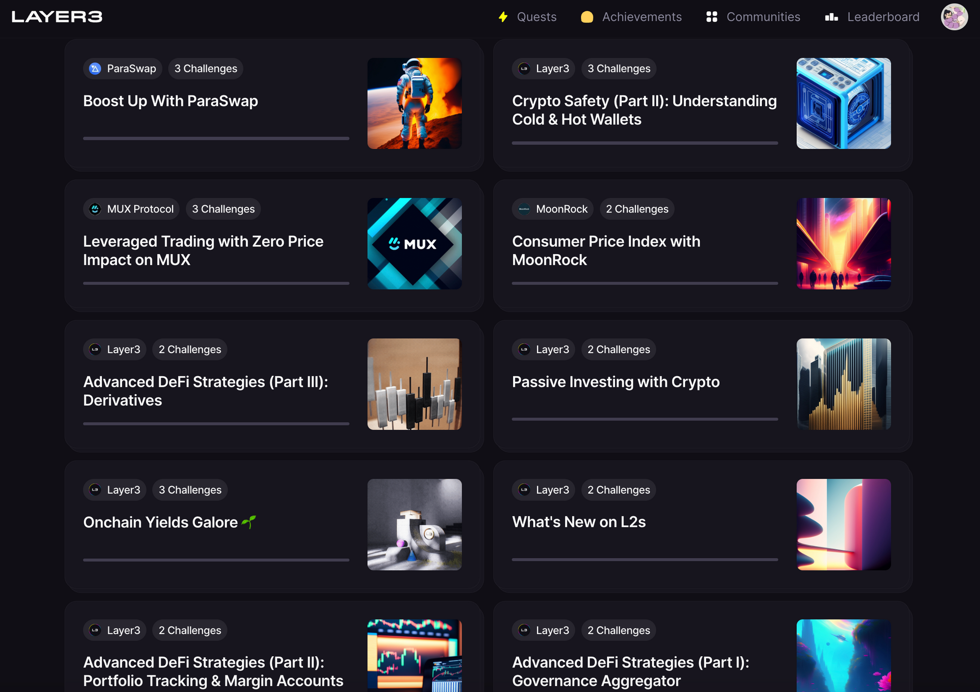…and have your Quest featured on our homepage