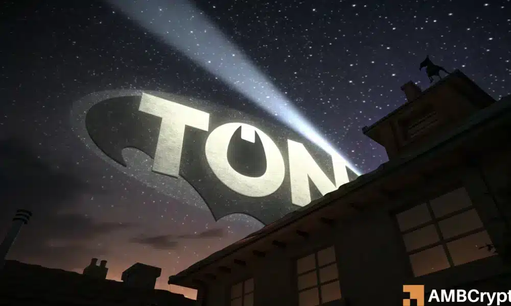 TON price movement: Watch out for THIS metric right now!