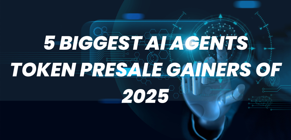 5 Biggest AI Agents Token Presale Gainers of 2025