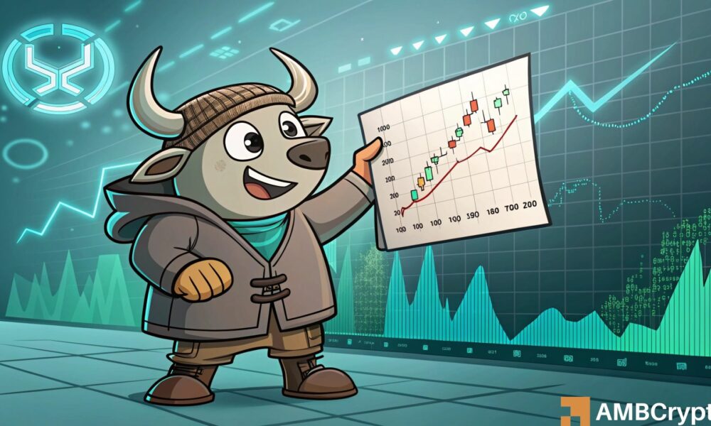 Floki sees a bullish crossover on its MACD and Stoch