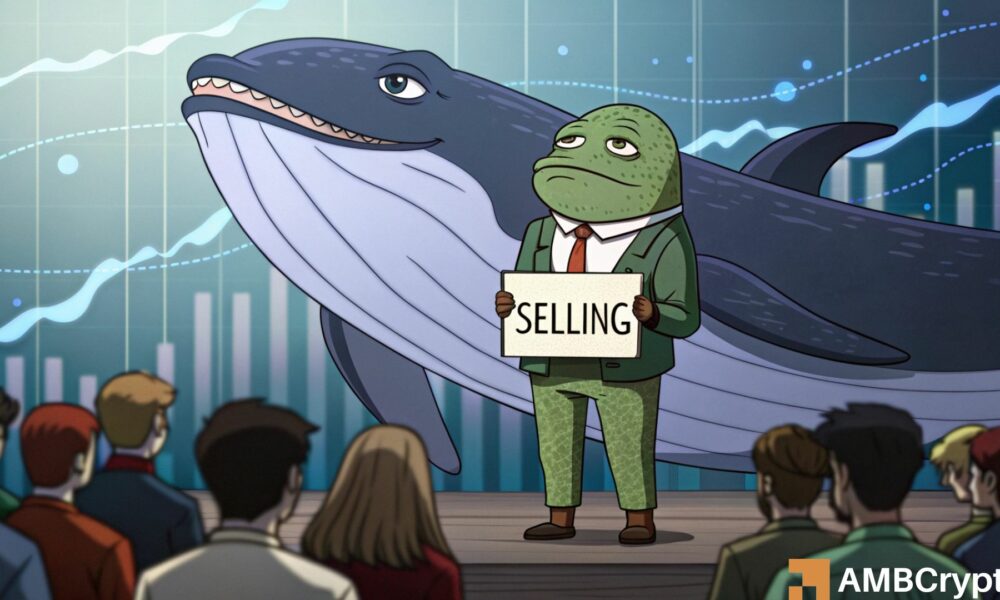 Pepe whale sells 217 tokens worth $4.54 million