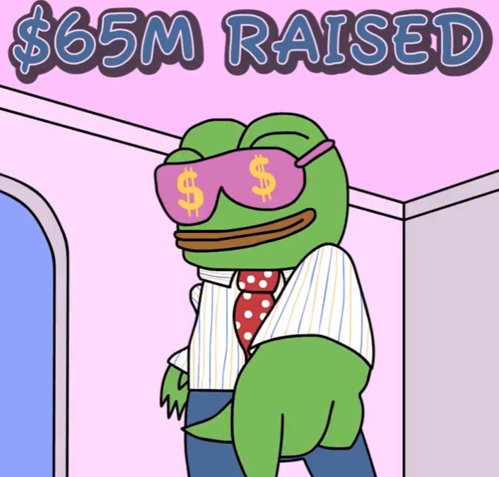Wall Street Pepe Presale Smashes $65 Million