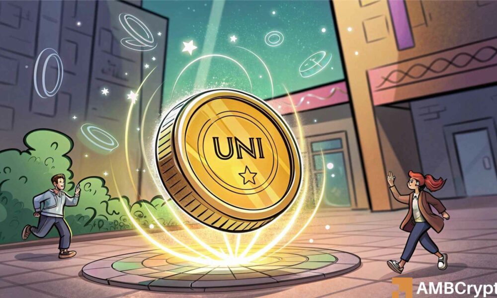 Uniswap’s (UNI) price slips below THIS key level