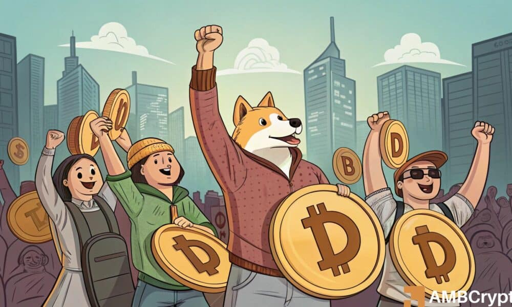 Dogecoin sees a bullish crossover as buyers make a comeback
