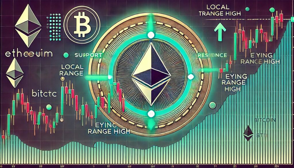 Ethereum Reclaims Local Range Against BTC – Can Bulls Target The Range High?
