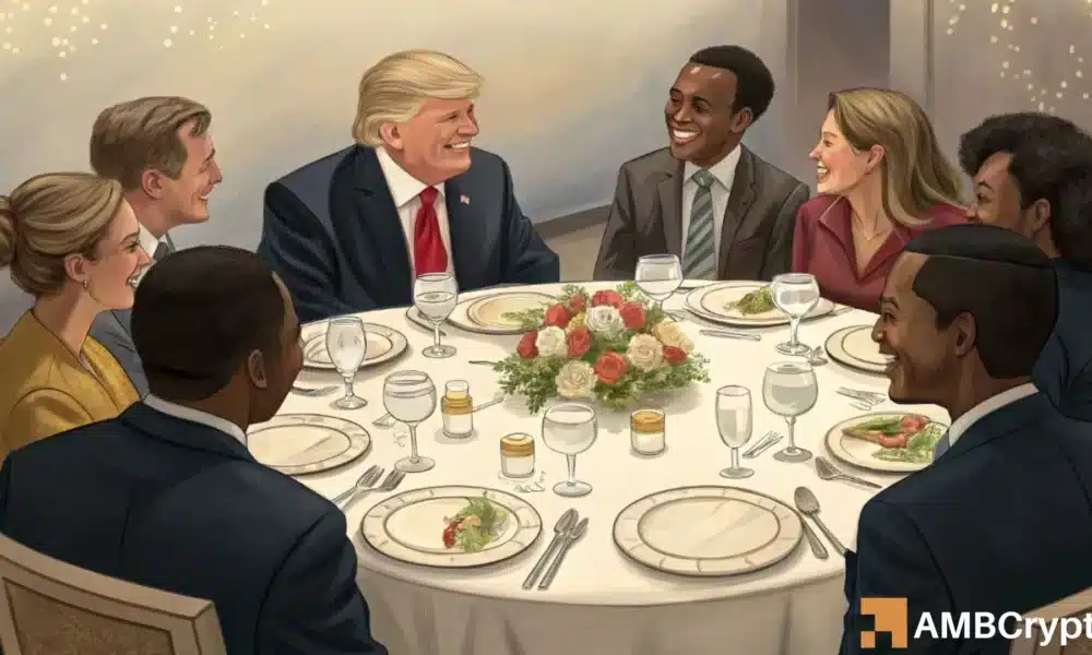 TRUMP whales spend $6.4M – Will one dinner keep the bulls hungry for more?