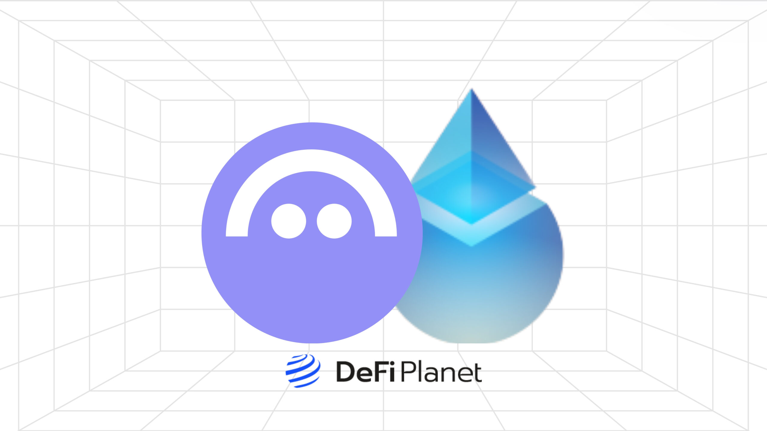 Image showing the Aave and Lido logos on DeFi Planet