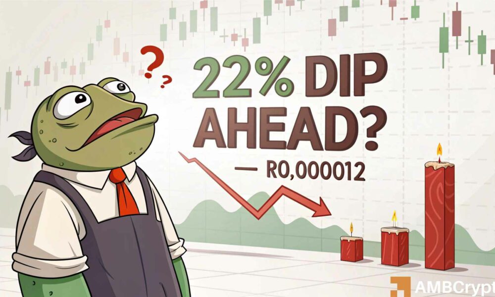 A 22% PEPE crash can come soon – Unless this massive sign flips again!