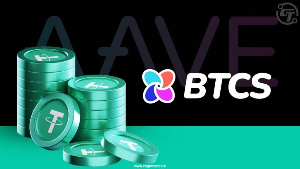 BTCS Borrows $2.34M USDT on Aave, Buys 2,731 ETH