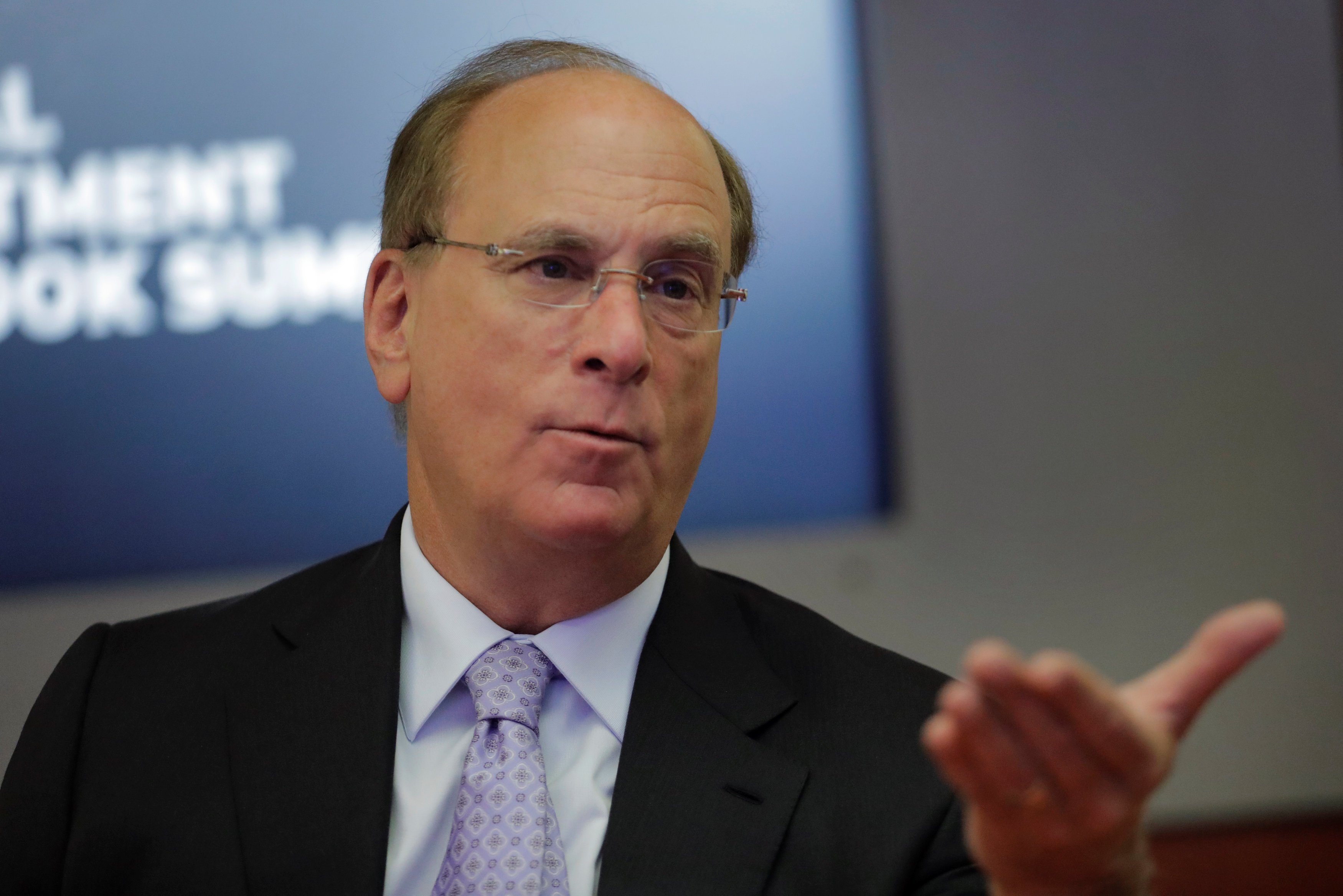 BlackRock CEO Larry Fink Speaking to other companies
