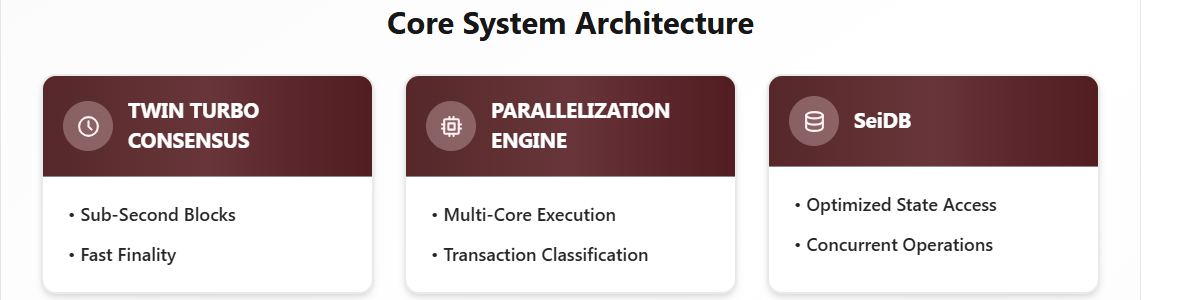SEI core system architecture.
