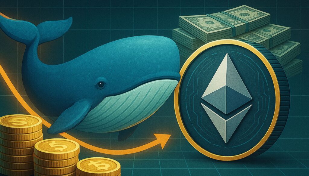 Whale Adds $435-M Ethereum As Institutional Demand Drives Market