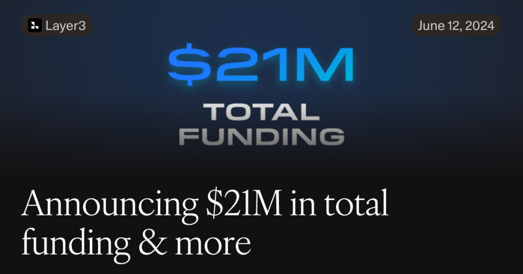 Announcing $21M in total funding & more