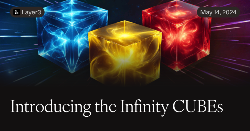 Introducing the Infinity CUBEs