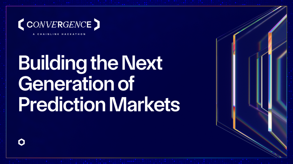 Building Next-Gen Prediction Markets With Chainlink CRE